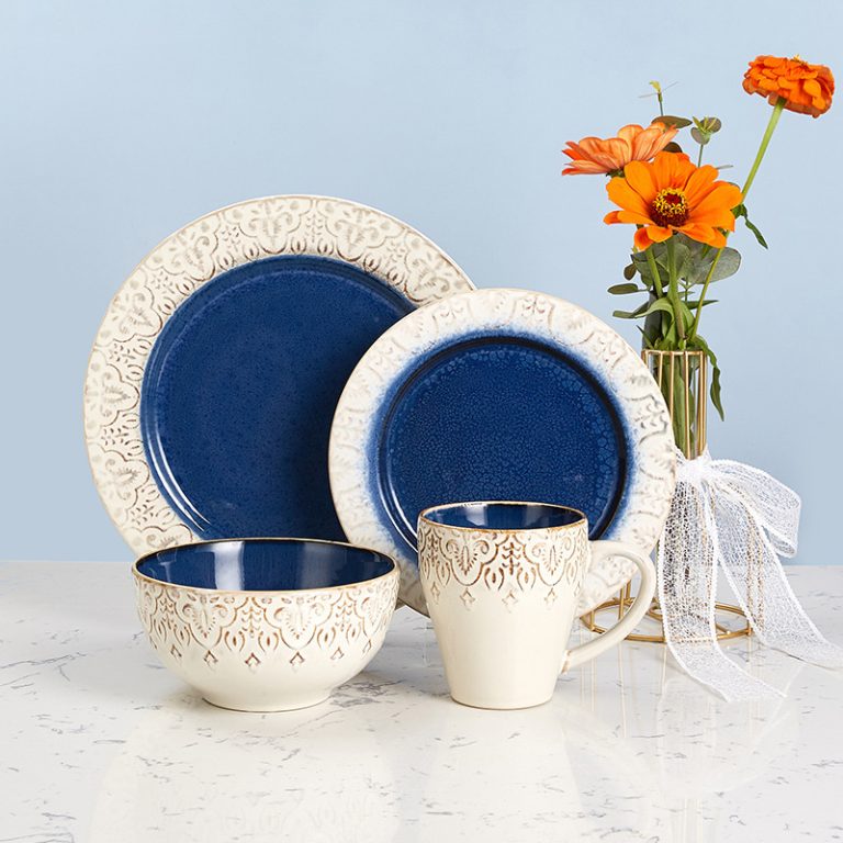 Scandinavian ins style household creative ceramic dishes tableware set wholesale