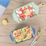 Yuquan rectangular ceramic baking dish wholesale