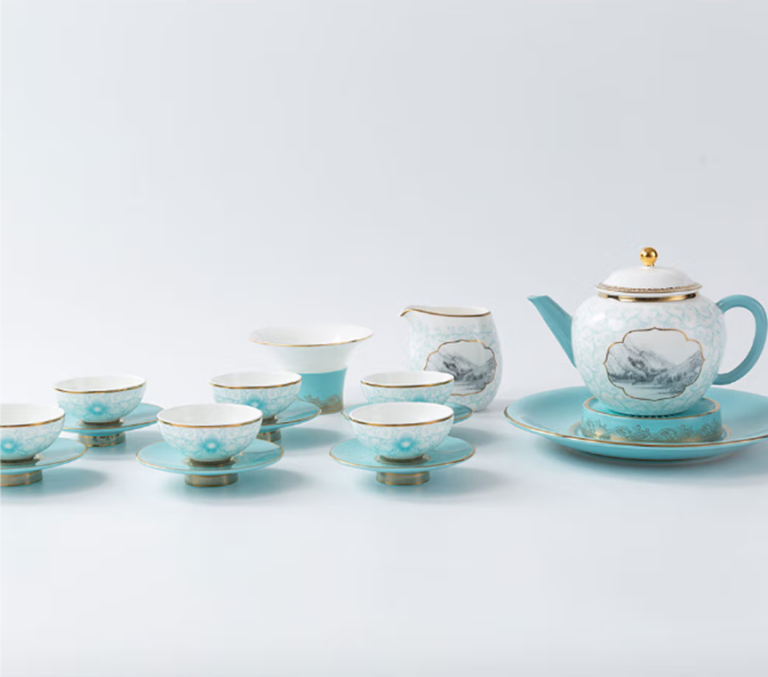 Personalización del juego de té japonés